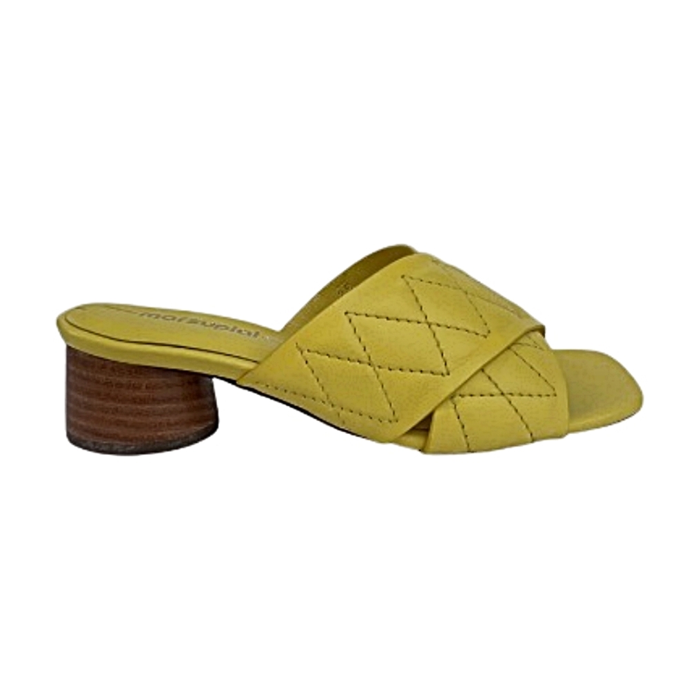 Yellow Sandal Crossed